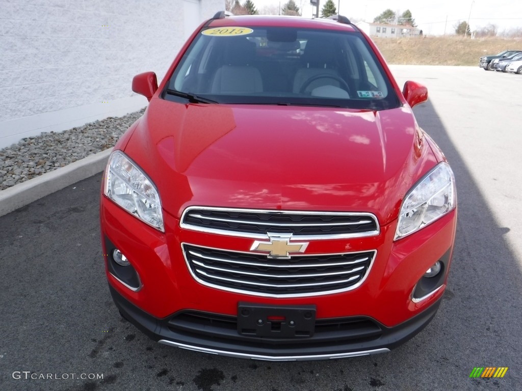 2015 Trax LTZ AWD - Blaze Red / Jet Black/Light Titanium photo #5
