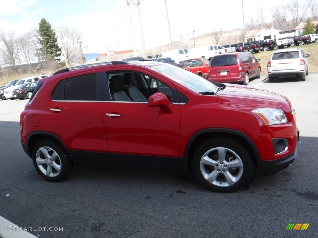 2015 Trax LTZ AWD - Blaze Red / Jet Black/Light Titanium photo #7