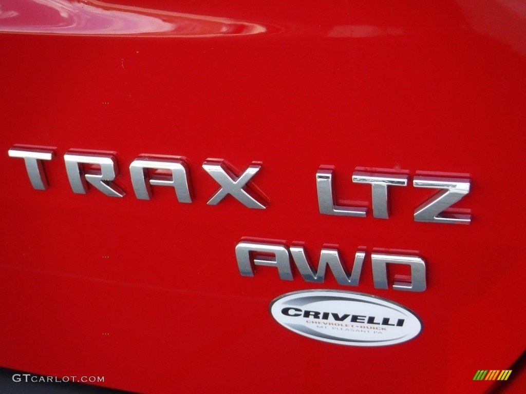 2015 Trax LTZ AWD - Blaze Red / Jet Black/Light Titanium photo #9