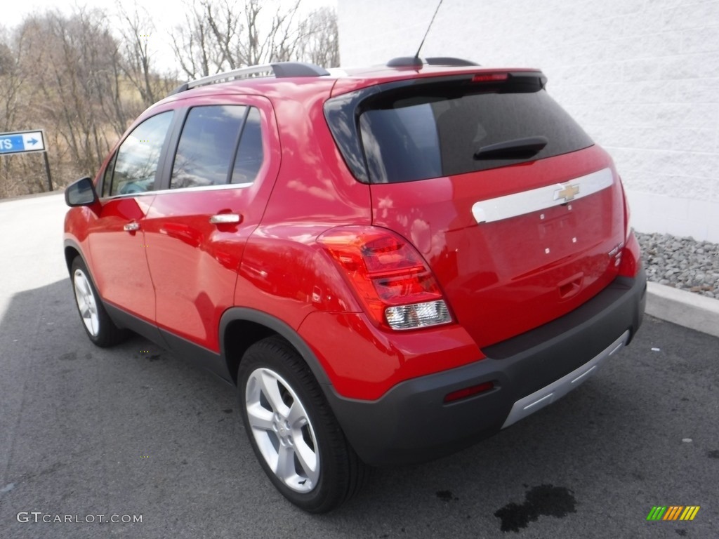 2015 Trax LTZ AWD - Blaze Red / Jet Black/Light Titanium photo #11
