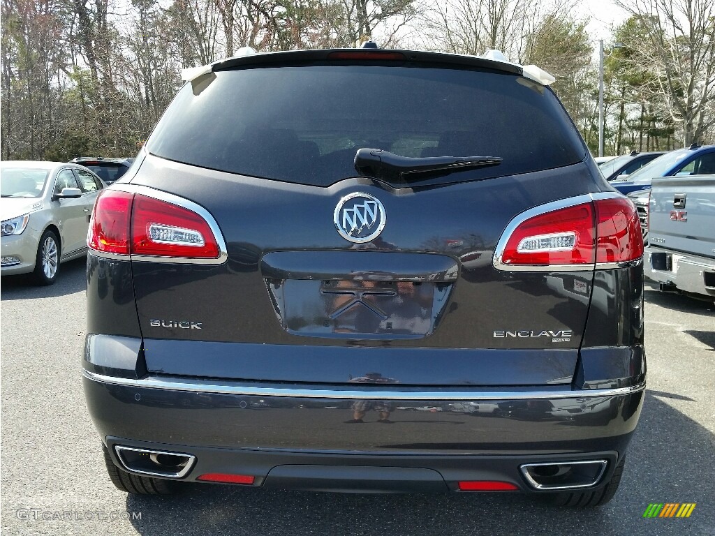 2016 Enclave Leather AWD - Iridium Metallic / Ebony/Ebony photo #5