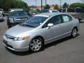 2006 Alabaster Silver Metallic Honda Civic LX Sedan  photo #2