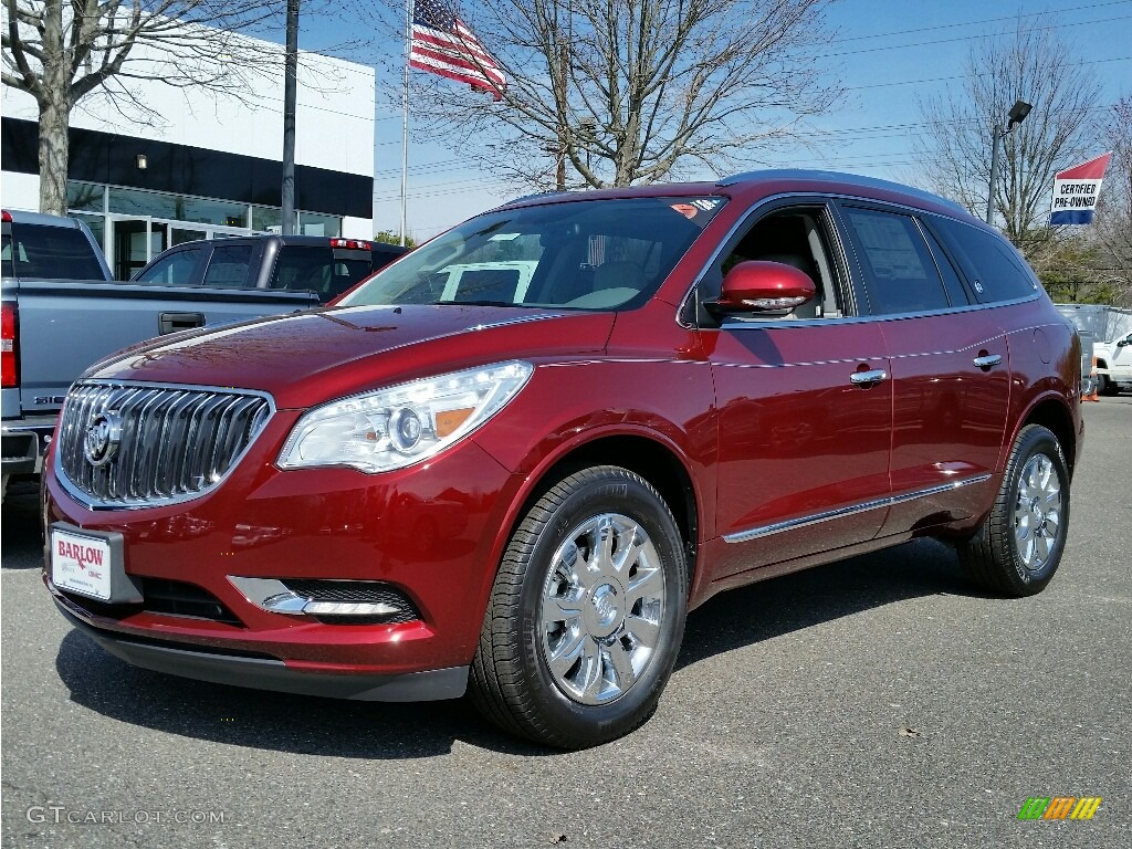 Crimson Red Tintcoat Buick Enclave