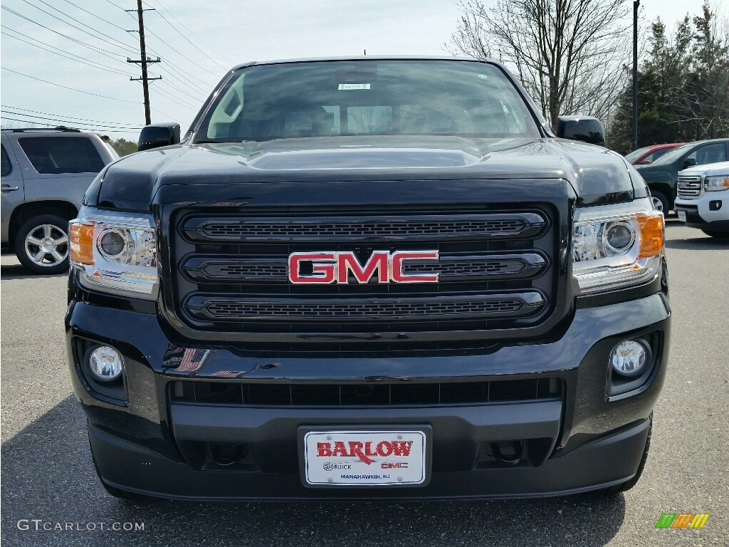 2016 Canyon SLE Crew Cab 4x4 - Onyx Black / Jet Black photo #2