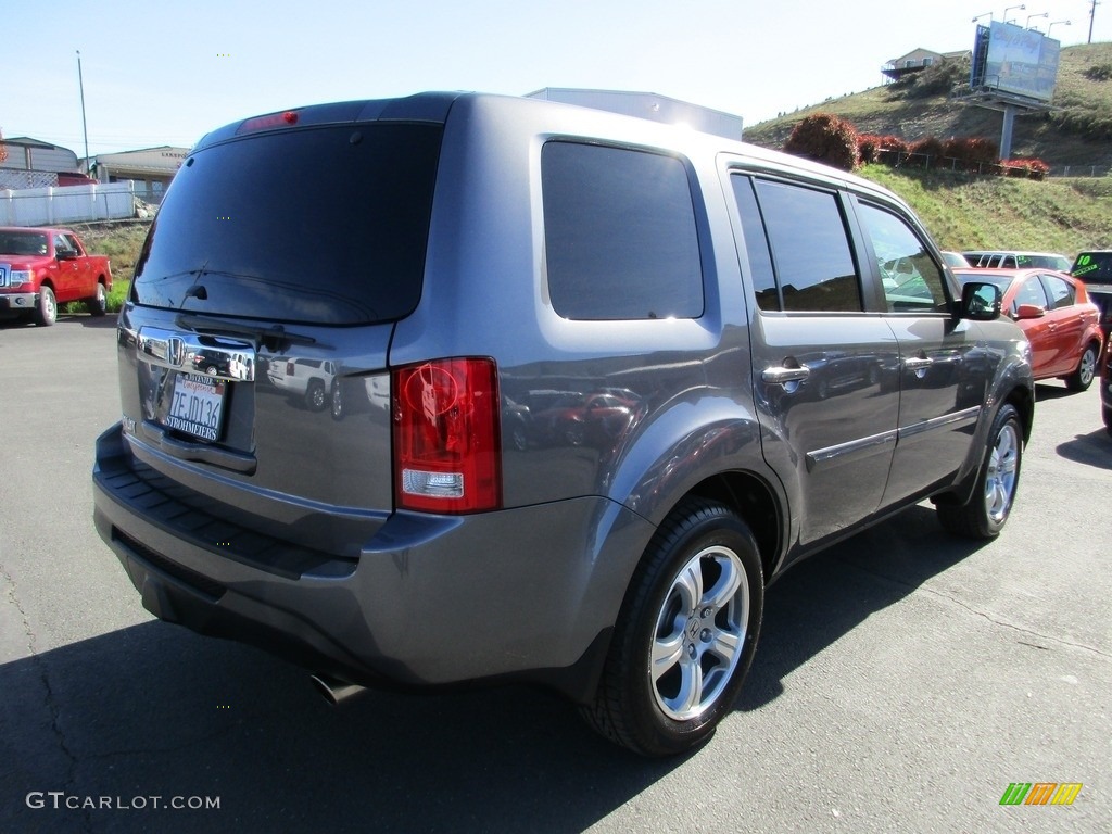 2014 Pilot EX - Modern Steel Metallic / Gray photo #7