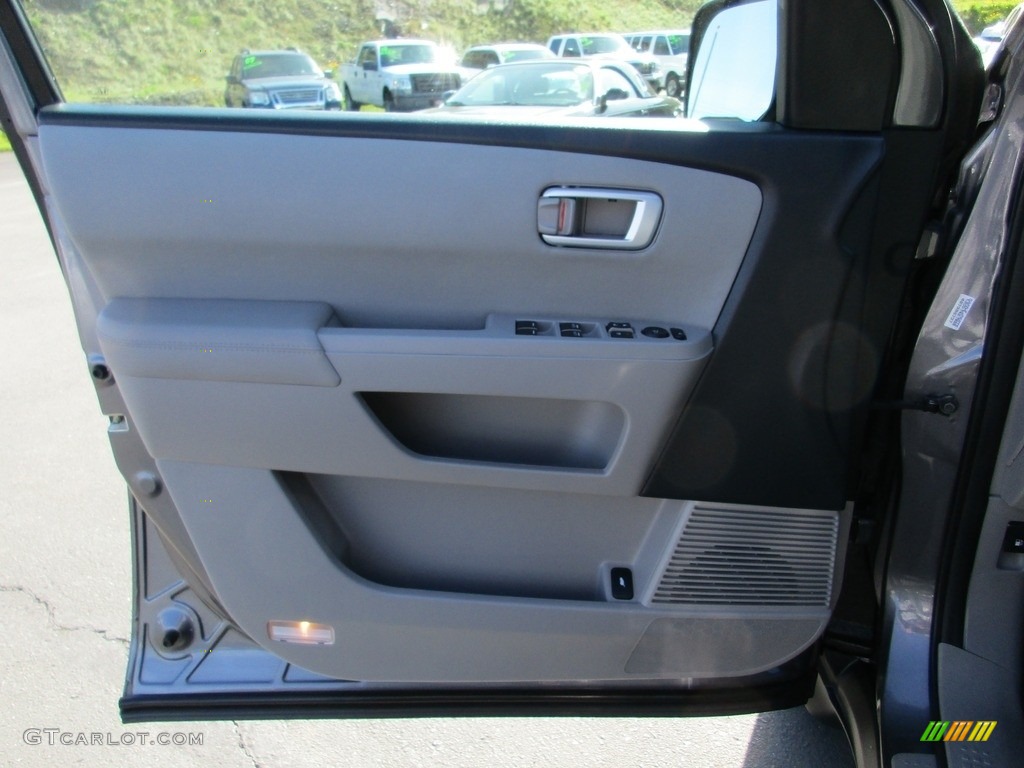 2014 Pilot EX - Modern Steel Metallic / Gray photo #9