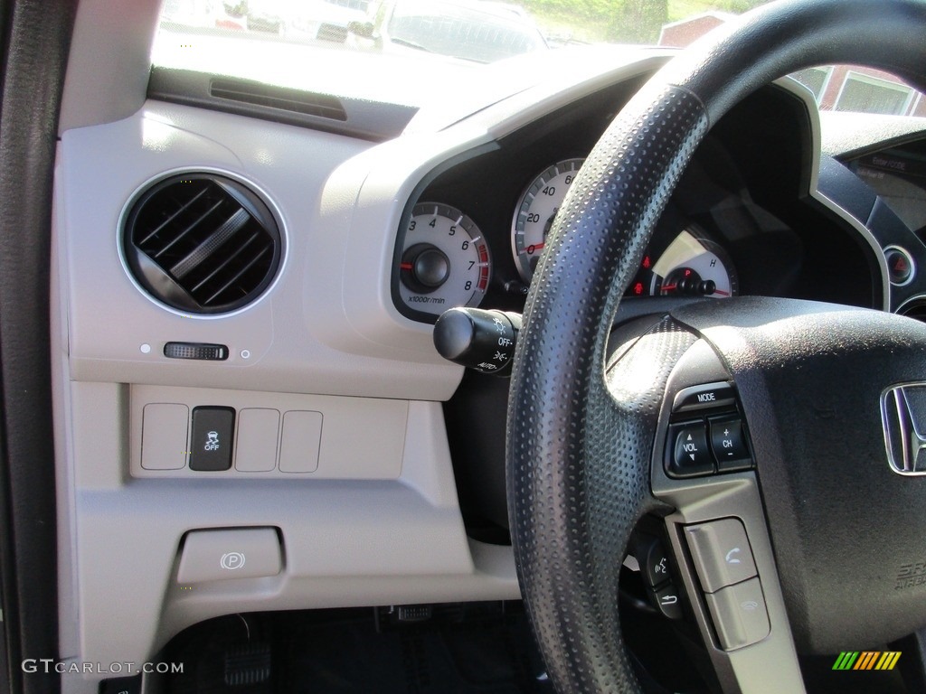 2014 Pilot EX - Modern Steel Metallic / Gray photo #11