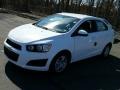 2016 Summit White Chevrolet Sonic LT Sedan  photo #10