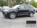 2016 Shadow Black Ford Explorer Limited  photo #2