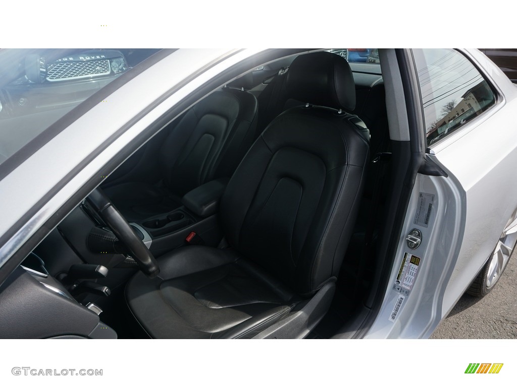 2013 A5 2.0T quattro Coupe - Cuvee Silver Metallic / Black photo #10
