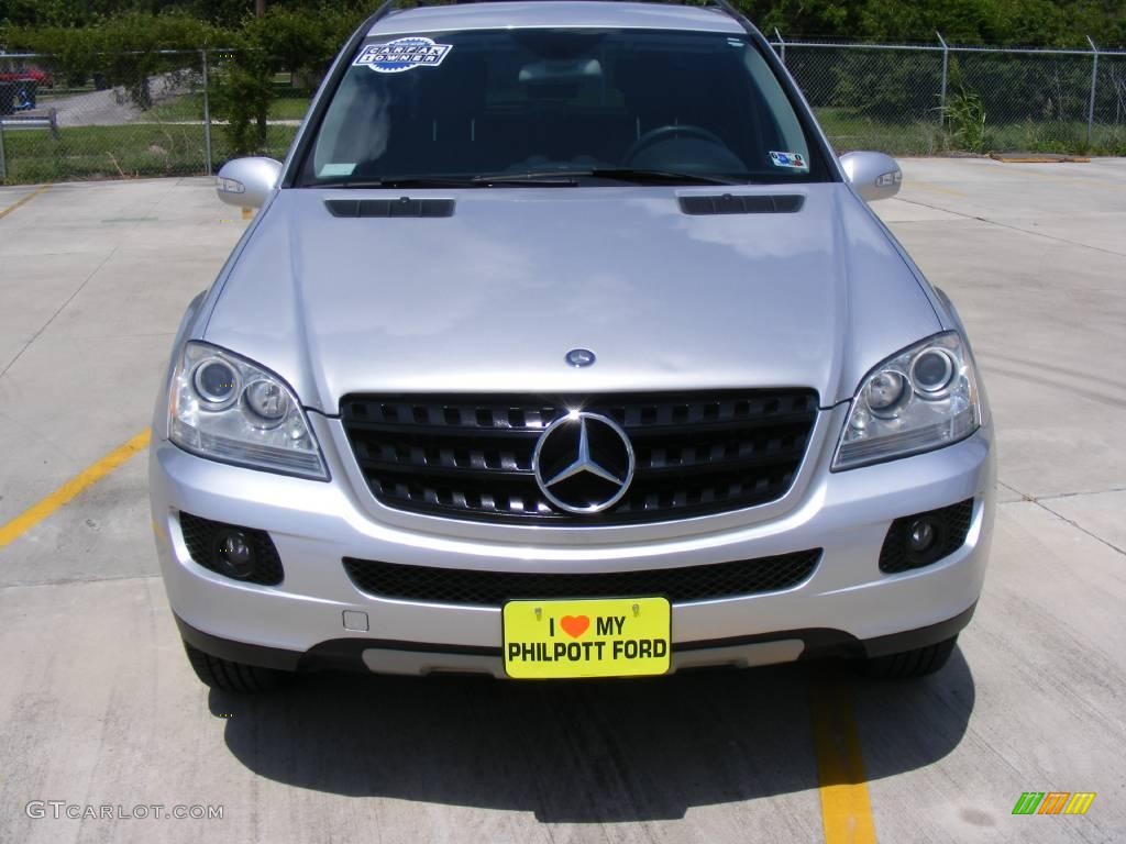 2006 ML 350 4Matic - Iridium Silver Metallic / Black photo #8