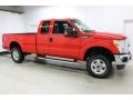 Race Red 2016 Ford F250 Super Duty XLT Super Cab 4x4