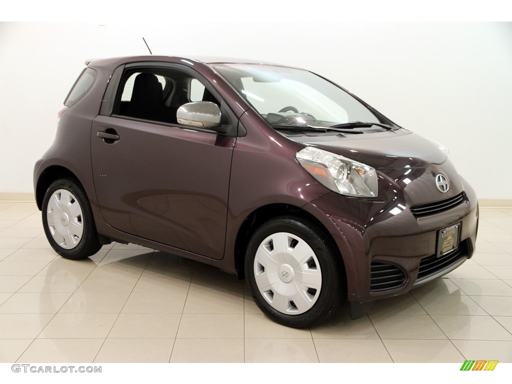 2012 iQ  - Black Currant Metallic / Dark Gray photo #1