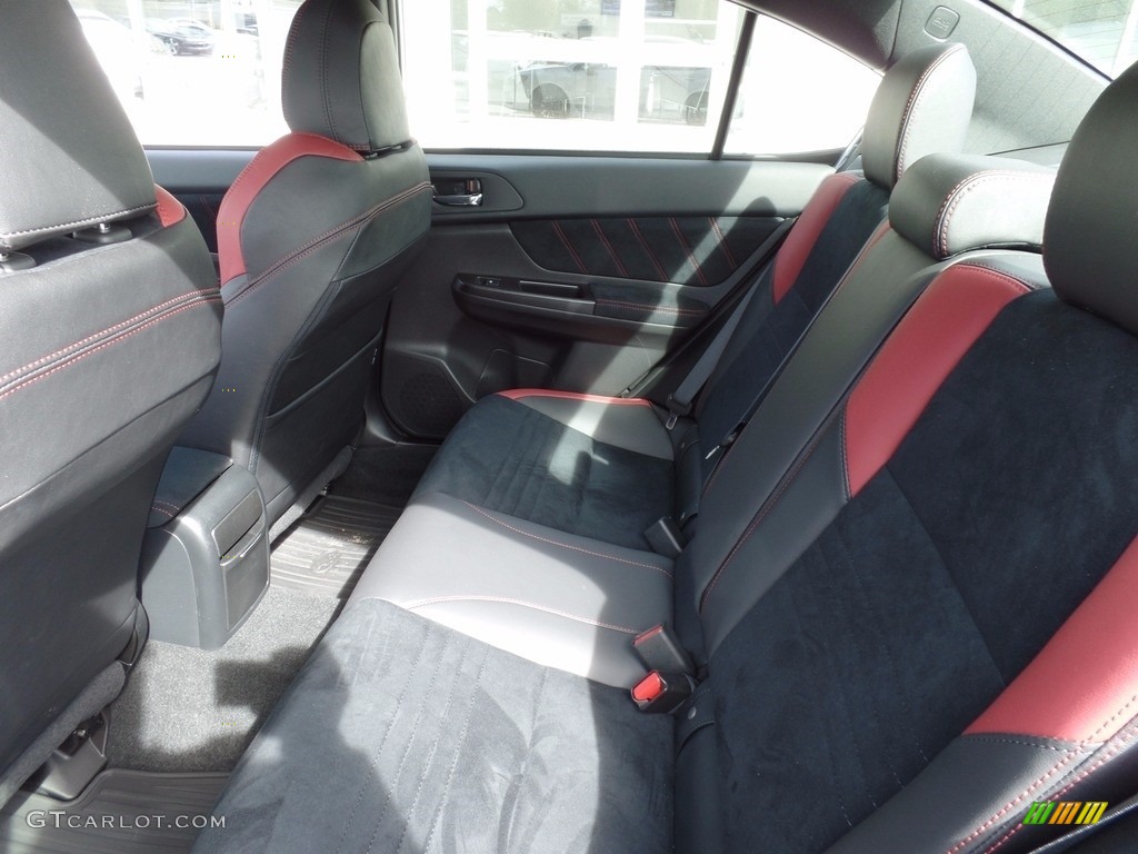 Carbon Black Interior 2016 Subaru WRX STI Photo #111807518