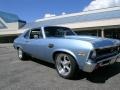 1972 Sky Blue Metallic Chevrolet Nova   photo #3