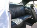1972 Chevrolet Nova Black Interior Rear Seat Photo