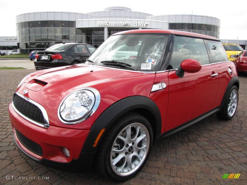 2008 Cooper S Hardtop - Chili Red / Red/Carbon Black photo #1