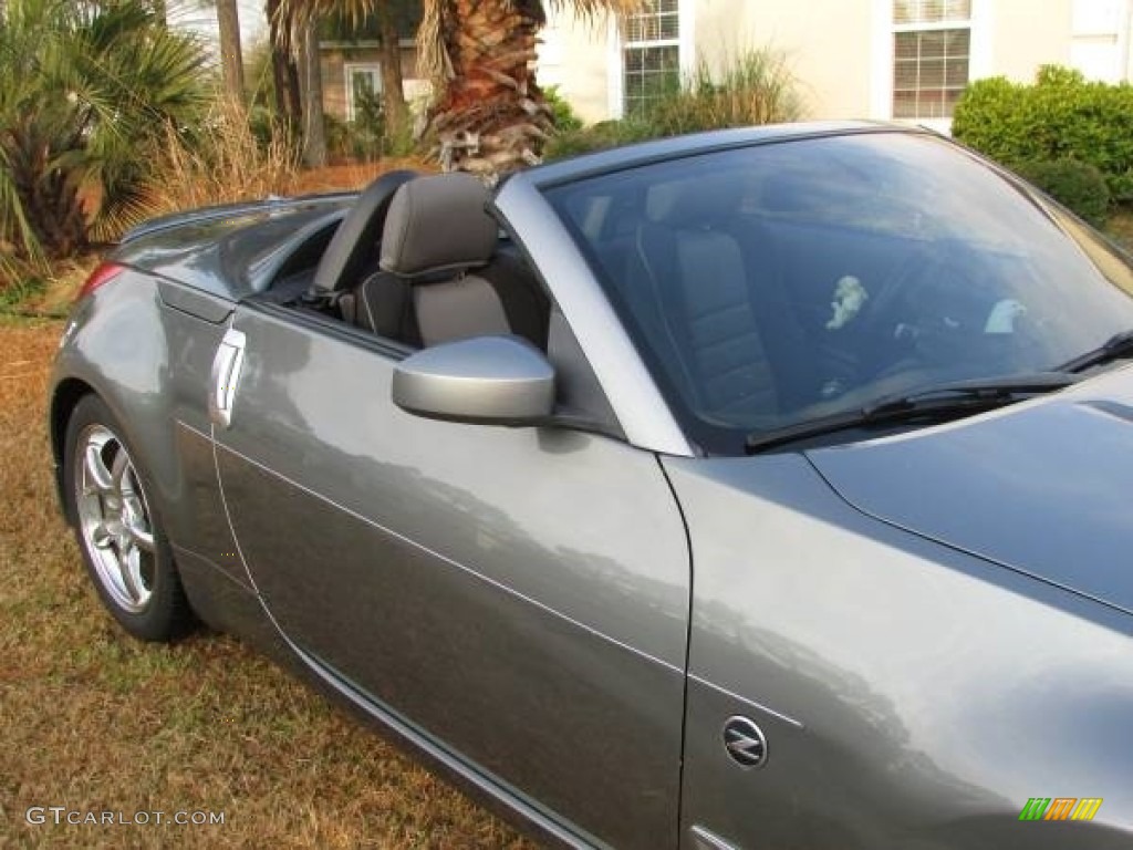 2006 350Z Touring Roadster - Silver Alloy Metallic / Carbon Black photo #3