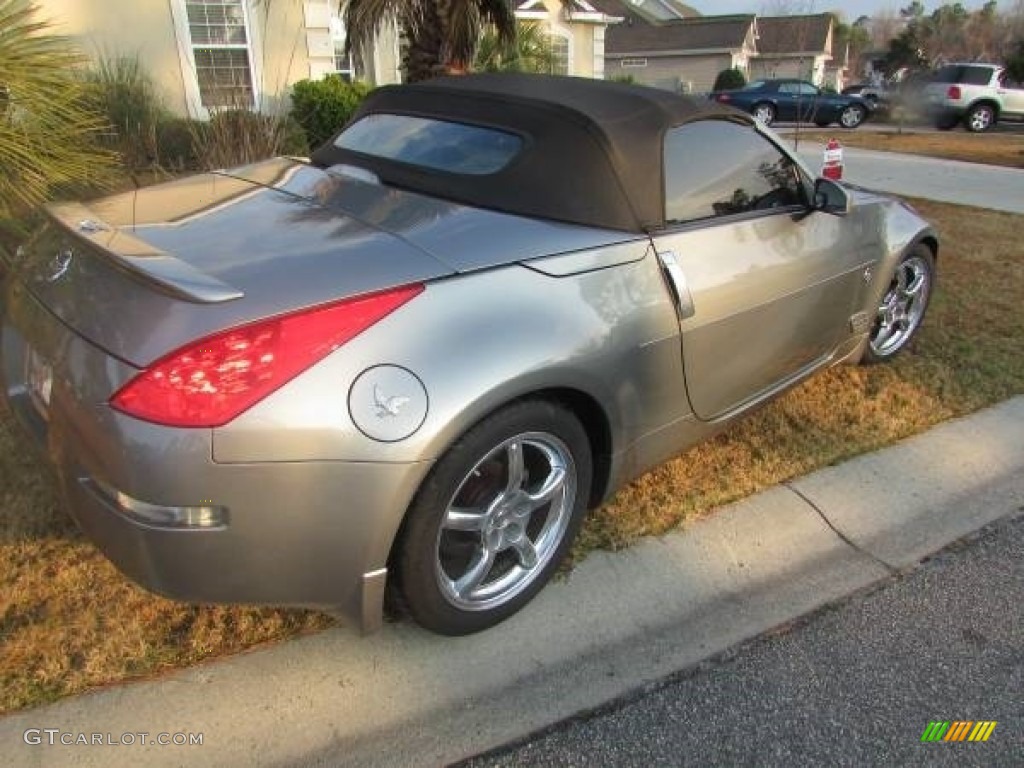 2006 350Z Touring Roadster - Silver Alloy Metallic / Carbon Black photo #4