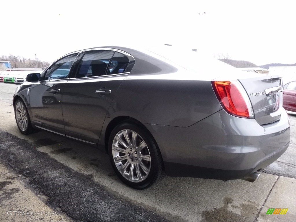 2011 MKS AWD - Sterling Gray Metallic / Charcoal Black photo #4
