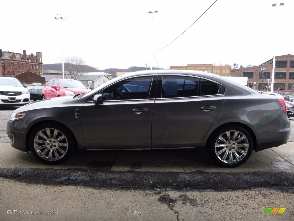 2011 MKS AWD - Sterling Gray Metallic / Charcoal Black photo #5