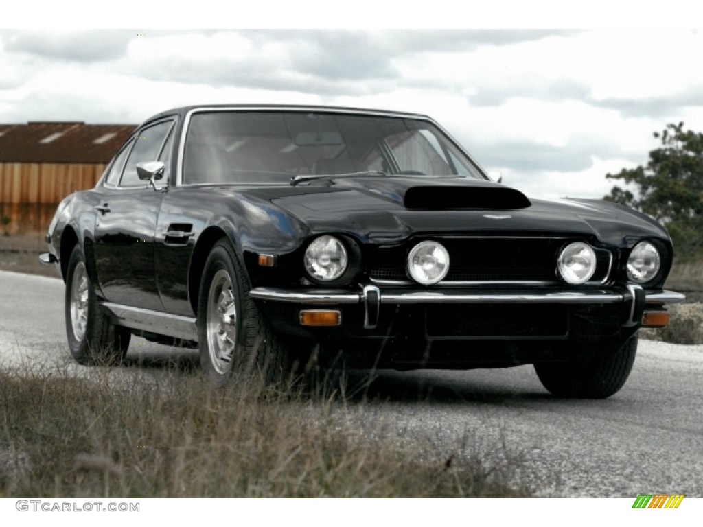 Black 1976 Aston Martin V8 Vantage Coupe Exterior Photo #111810353