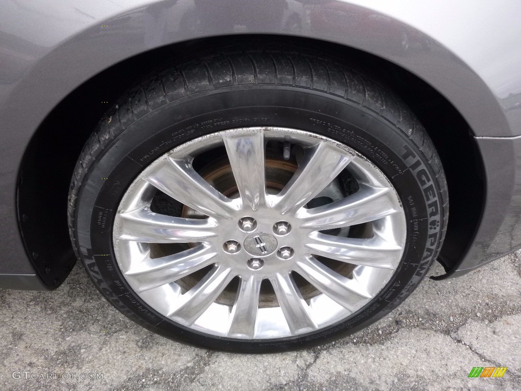 2011 MKS AWD - Sterling Gray Metallic / Charcoal Black photo #9