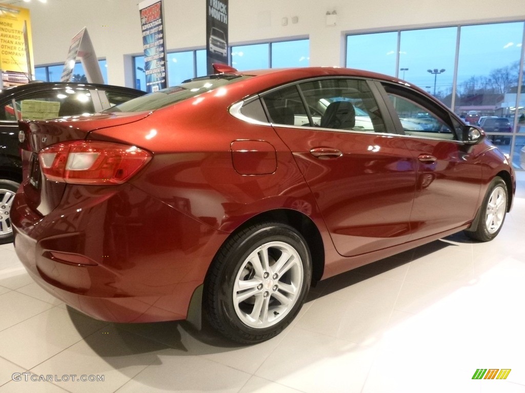 Siren Red Tintcoat 2016 Chevrolet Cruze LT Sedan Exterior Photo #111810602