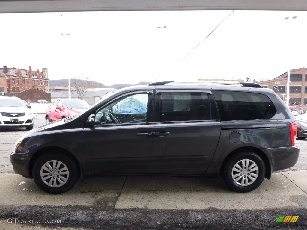 2014 Sedona LX - Platinum Gray / Gray photo #5