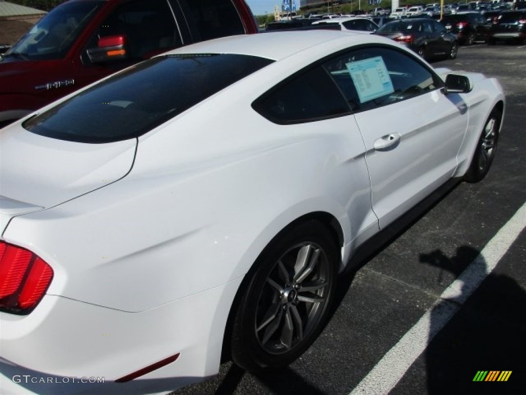 2016 Mustang EcoBoost Premium Coupe - Oxford White / Ebony photo #7