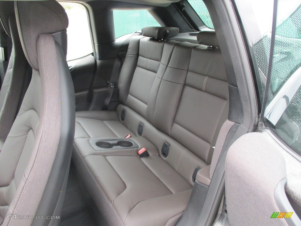 2016 BMW i3 with Range Extender Rear Seat Photo #111813086