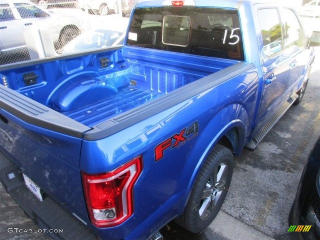 2016 F150 XLT SuperCrew 4x4 - Blue Flame / Black photo #8