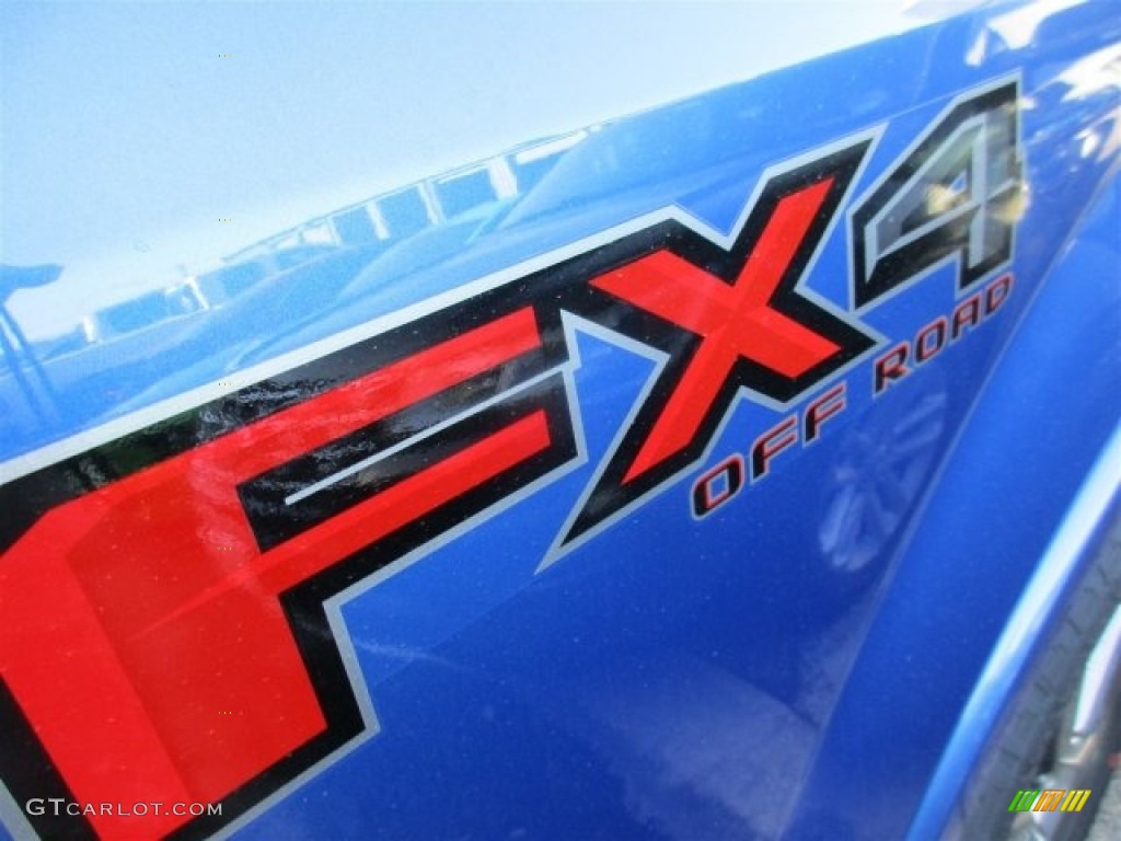 2016 F150 XLT SuperCrew 4x4 - Blue Flame / Black photo #9