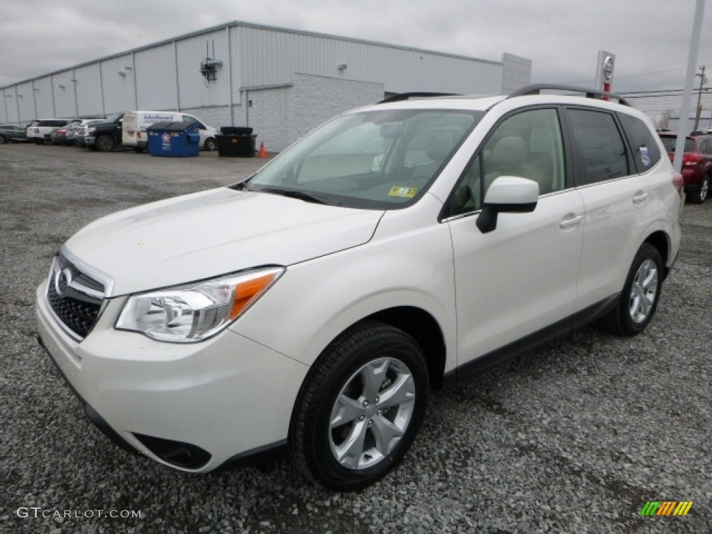 Crystal White Pearl 2016 Subaru Forester 2.5i Limited Exterior Photo #111814637