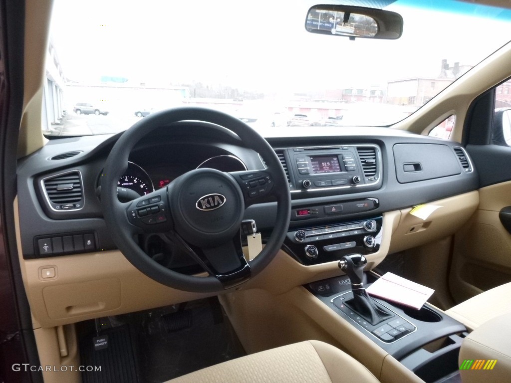 Camel Interior 2016 Kia Sedona LX Photo #111815270
