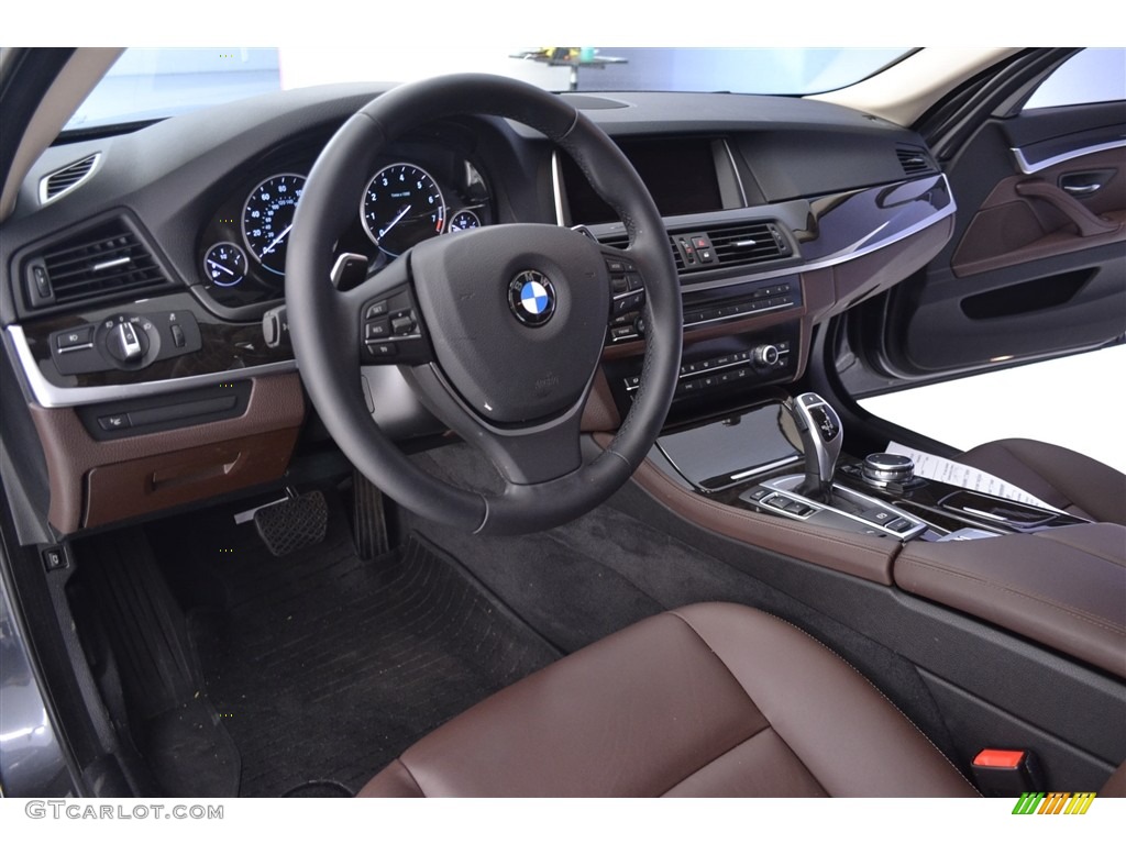 2016 5 Series 535i Sedan - Space Grey Metallic / Mocha photo #13