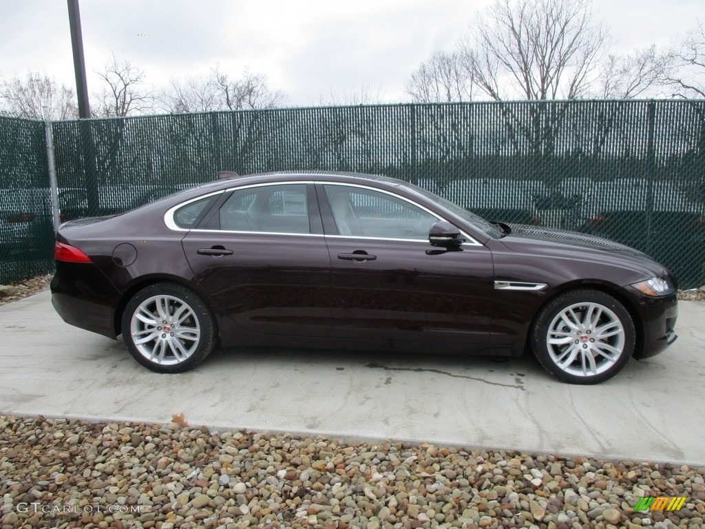 Aurora Red 2016 Jaguar XF 35t AWD Exterior Photo #111815507