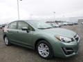 2016 Jasmine Green Metallic Subaru Impreza 2.0i Premium 5-door  photo #1