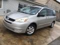 2004 Silver Shadow Pearl Toyota Sienna LE  photo #1