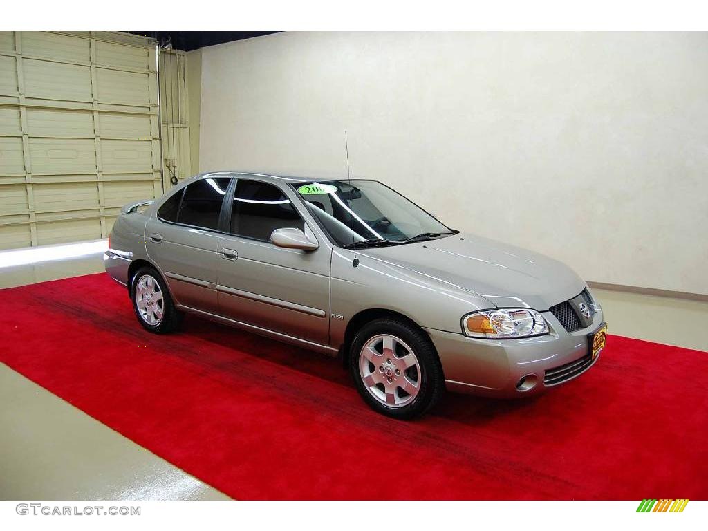 2006 Sentra 1.8 S Special Edition - Radium Metallic / Charcoal photo #1