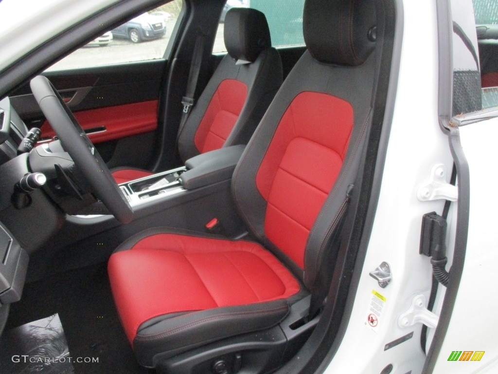 2016 Jaguar XF 35t AWD Front Seat Photo #111816776