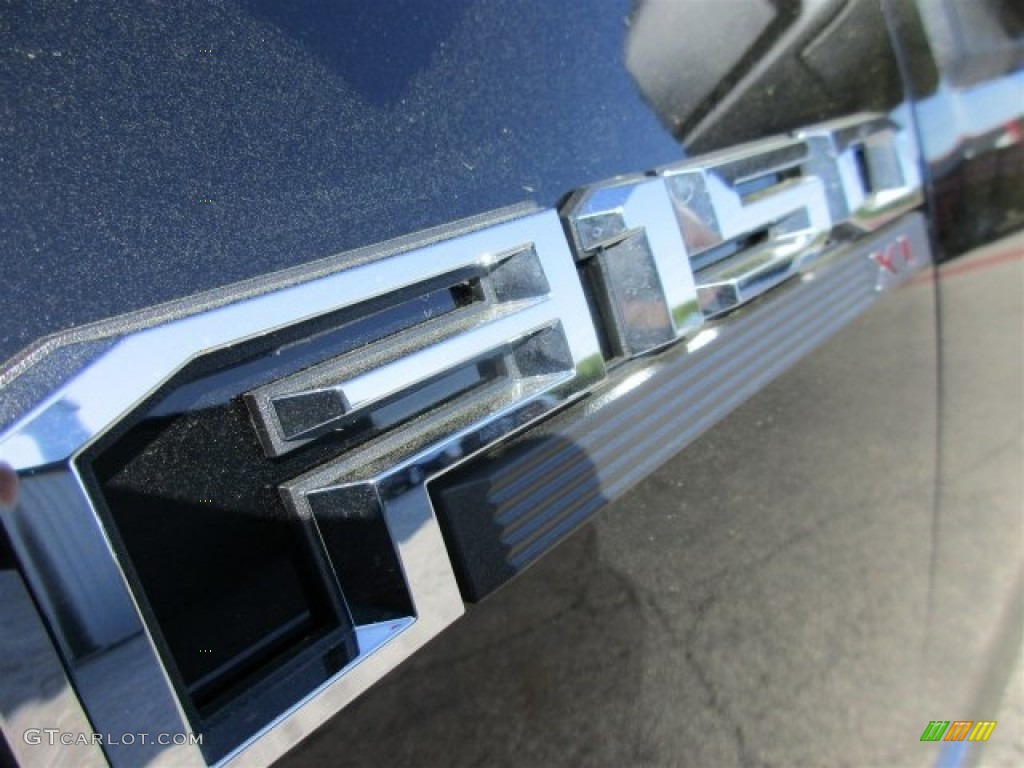 2016 F150 XL SuperCrew 4x4 - Shadow Black / Medium Earth Gray photo #3