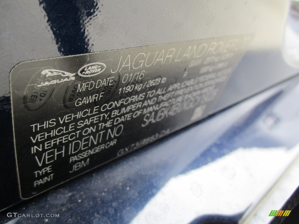 2016 XF 35t AWD - Dark Sapphire / Light Oyster photo #19