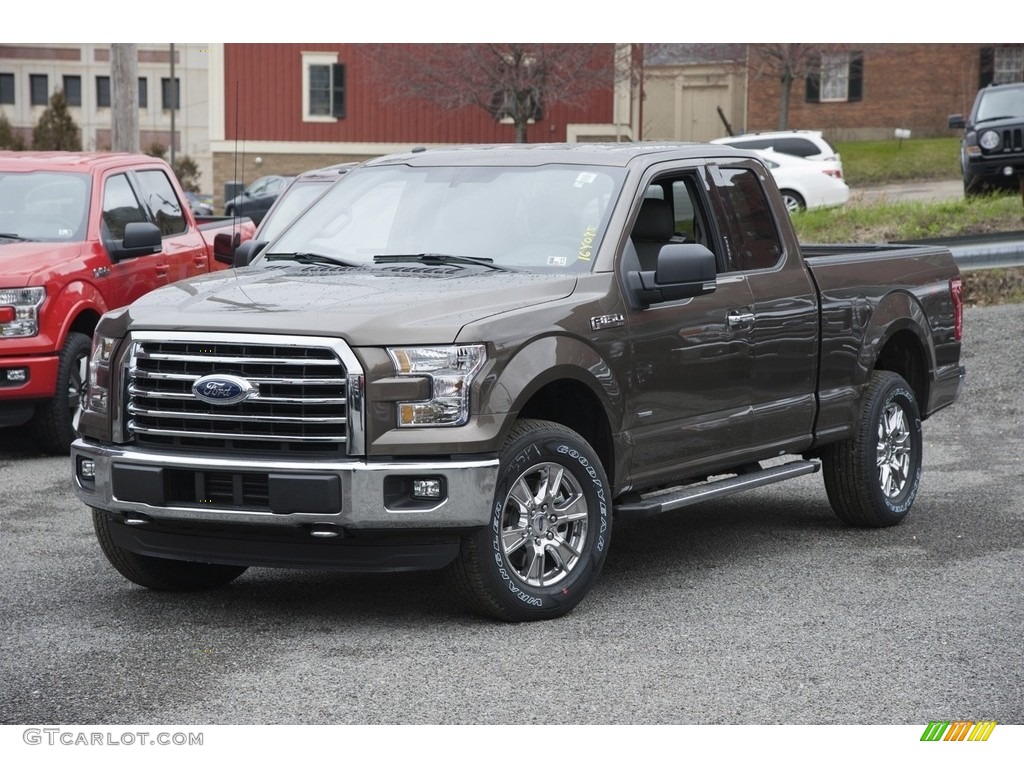 2016 F150 XLT SuperCab 4x4 - Caribou / Medium Earth Gray photo #1