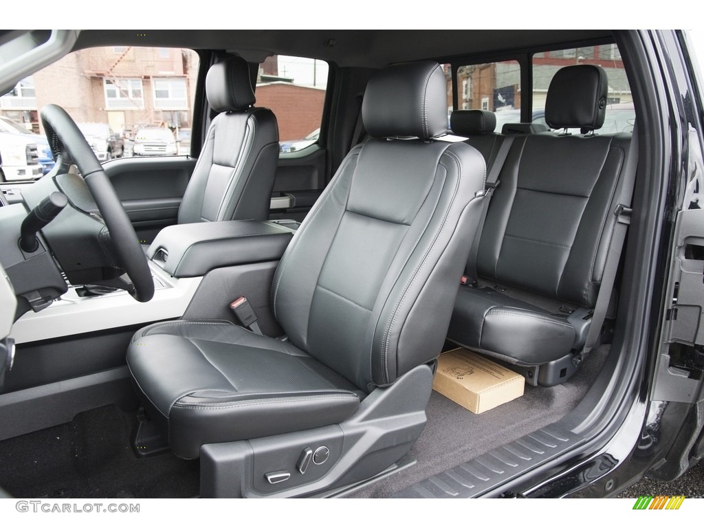 2016 F150 Lariat SuperCab 4x4 - Shadow Black / Black photo #8