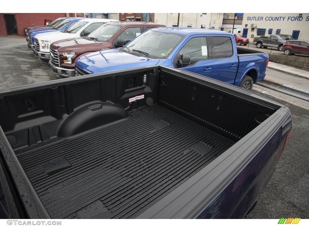 2016 F150 XLT SuperCab 4x4 - Blue Jeans / Medium Earth Gray photo #5