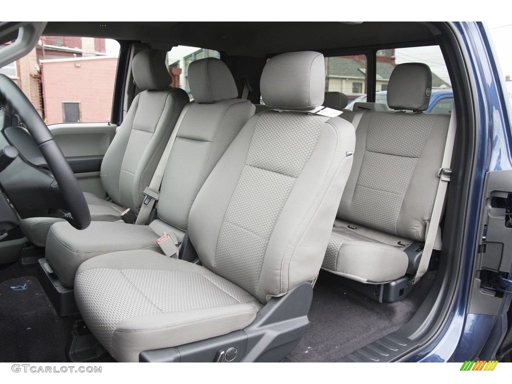 2016 F150 XLT SuperCab 4x4 - Blue Jeans / Medium Earth Gray photo #8