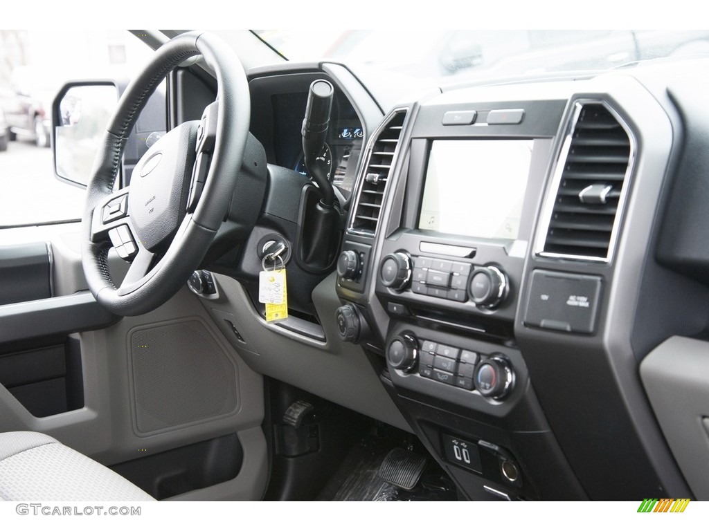 2016 F150 XLT SuperCab 4x4 - Blue Jeans / Medium Earth Gray photo #11