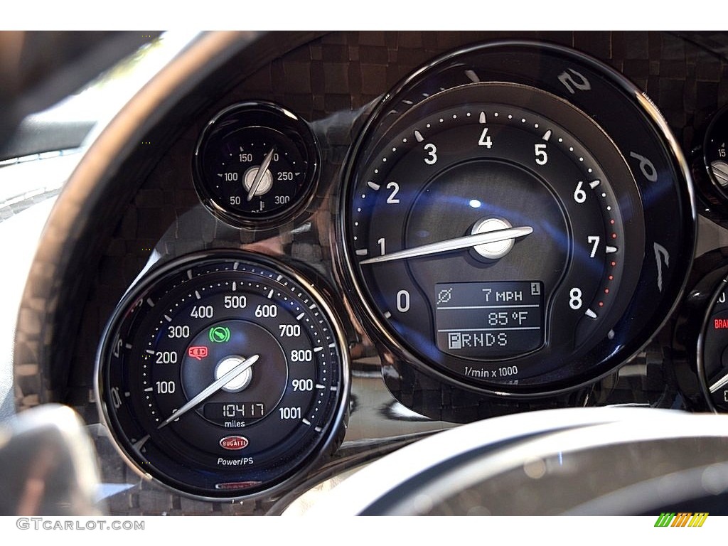 2008 Bugatti Veyron 16.4 Mansory Linea Vivere Gauges Photo #111819707