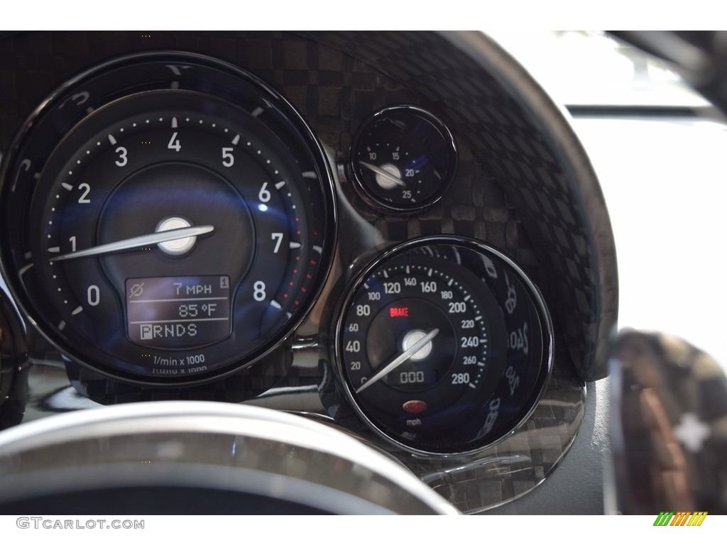 2008 Bugatti Veyron 16.4 Mansory Linea Vivere Gauges Photo #111819758
